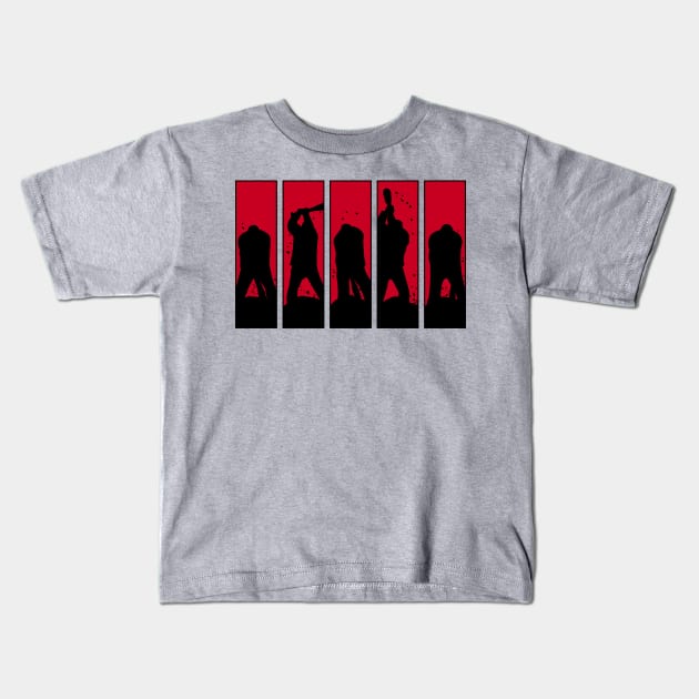 Negan 100 Kids T-Shirt by ArtbyCorey